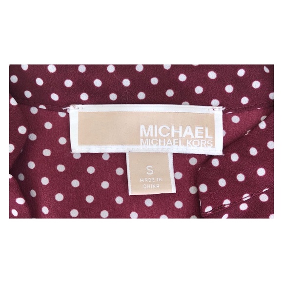 MICHAEL Michael Kors polka dot blouse - Picture 4 of 6